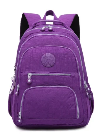 School Backpack Student for Teenage Girl Boy Purple
