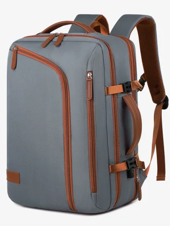 Backpack Unisex New Simple Business Computer Backpack Outdoor Grey