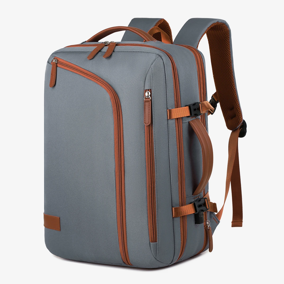 Backpack Unisex New Simple Business Computer Backpack Outdoor Grey