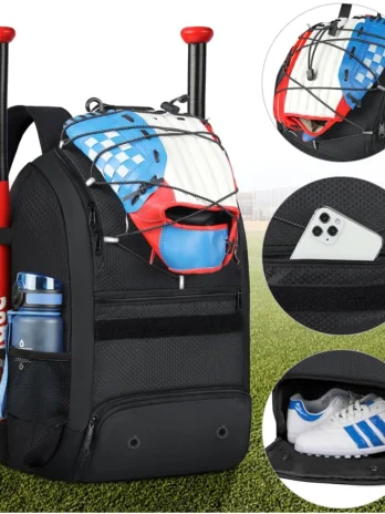 Large capacity Baseball Backpack Lightweight Softball Bat Backpack