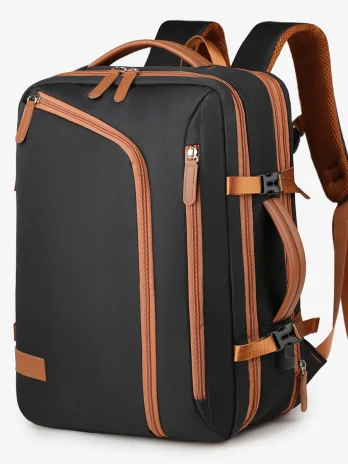 Backpack Unisex New Simple Business Computer Backpack Outdoor Black