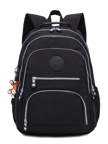 School Backpack Student for Teenage Girl Boy Black