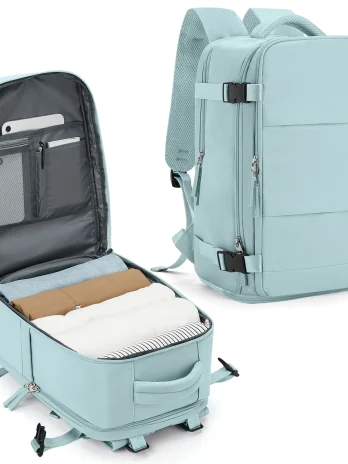 Backpack Travel Cabin Airplane Blue