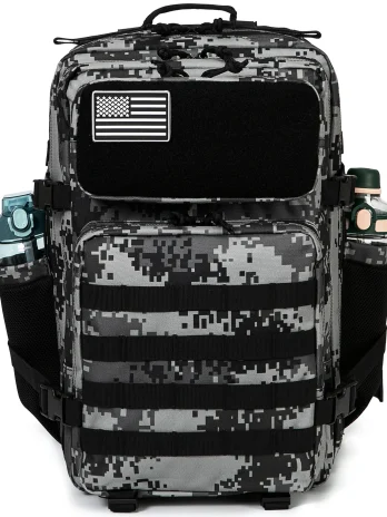 Tactical Backpack for Men Outdoor Camping BlackDigital