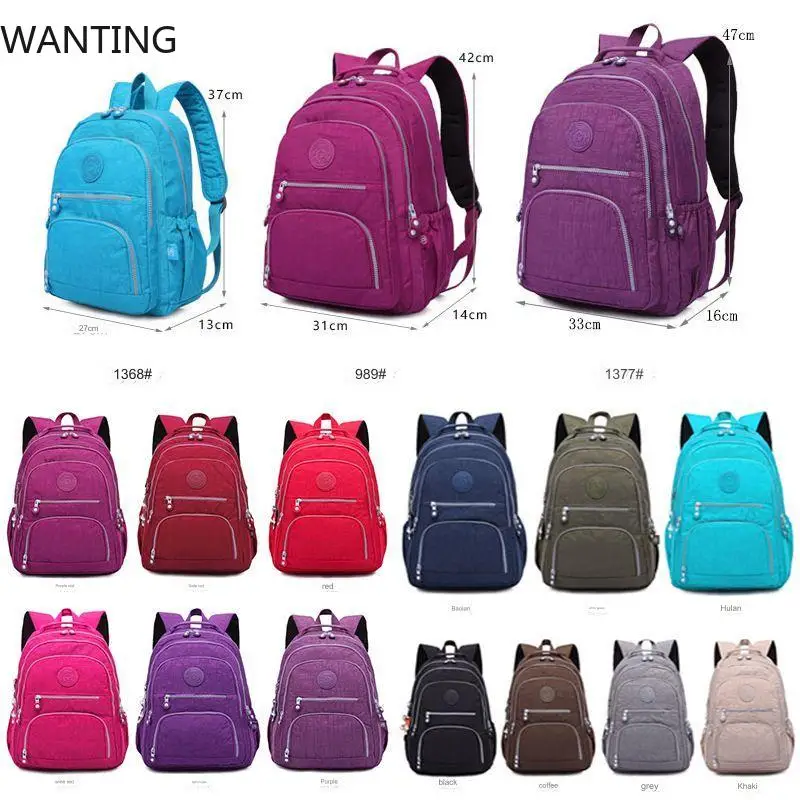 School Backpack Student for Teenage Girl Boy Black - Image 3