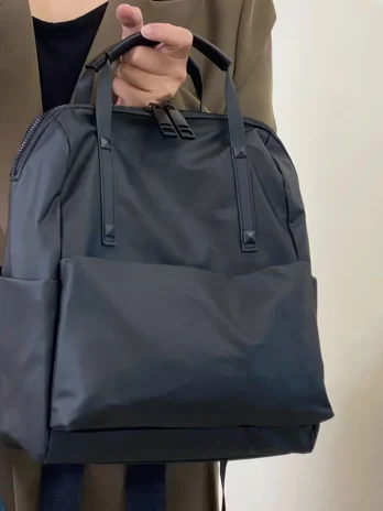 Waterproof Nylon Double Shoulder Bag