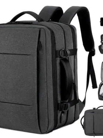 Travel Backpack Men Business Backpack Black