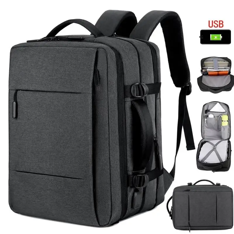 Travel Backpack Men Business Backpack Black
